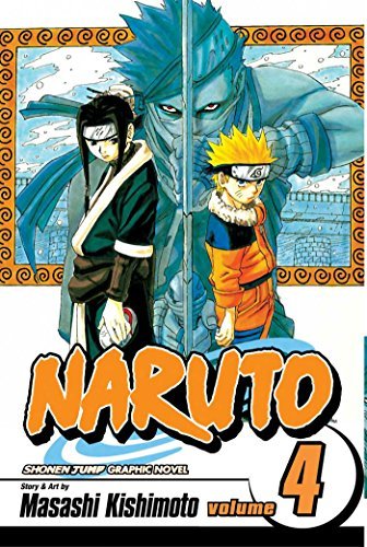 Book Cover Naruto, Vol. 4: Hero's Bridge