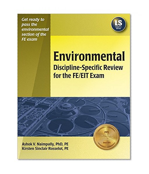Book Cover Environmental Discipline-Specific Review for the FE/EIT Exam
