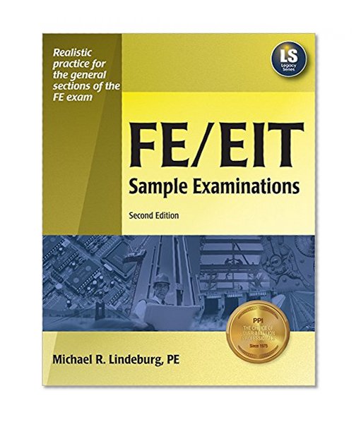 Book Cover FE/EIT Sample Examinations, 2nd Ed