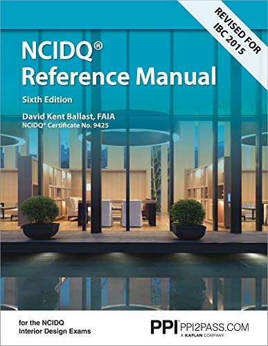 Book Cover Interior Design Reference Manual: Everything You Need to Know to Pass the NCIDQ Exam, 6th Ed