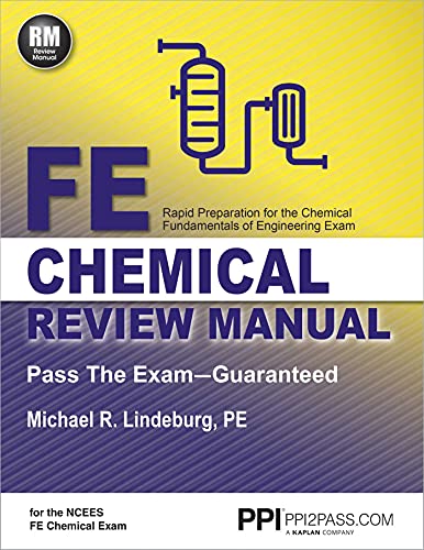 Book Cover PPI FE Chemical Review Manual â€“ Comprehensive Review Guide for the NCEES FE Chemical Exam