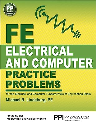 Book Cover PPI FE Electrical and Computer Practice Problems â€“ Comprehensive Practice for the FE Electrical and Computer Fundamentals of Engineering Exam