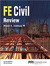Book Cover PPI FE Civil Review â€“ A Comprehensive FE Civil Review Manual