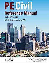 Book Cover PPI PE Civil Reference Manual, 16th Edition â€“ Comprehensive Reference Manual for the NCEES PE Civil Exam