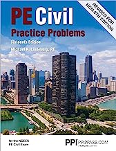 Book Cover PPI PE Civil Practice Problems, 16th Edition â€“ Comprehensive Practice for the NCEES PE Civil Exam