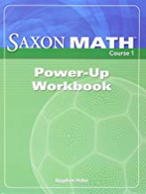 Book Cover Saxon Math Course 1 Power-Up: Workbook (Course 1 2 3)