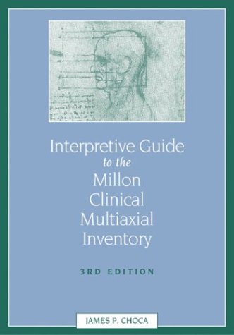 Book Cover Interpretive Guide to the Millon Clinical Multiaxial Inventory (3rd Edition)