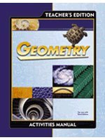 Geometry Activity Teacher Manual Grd 10 3rd Edition