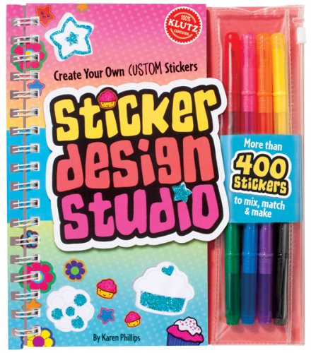 Klutz Sticker Design Studio: Create Your Own Custom Stickers Craft Kit