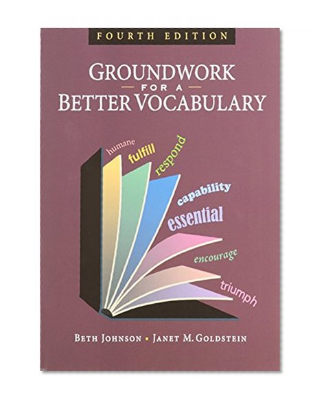 Book Cover Groundwork for a Better Vocabulary