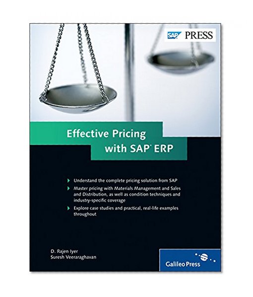 Book Cover Effective Pricing with SAP ERP