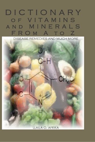 Book Cover Dictionary of Vitamins and Minerals from A to Z