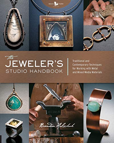 Book Cover The Jeweler's Studio Handbook: Traditional and Contemporary Techniques for Working with Metal and Mixed Media Materials (Volume 9) (Studio Handbook Series, 9)