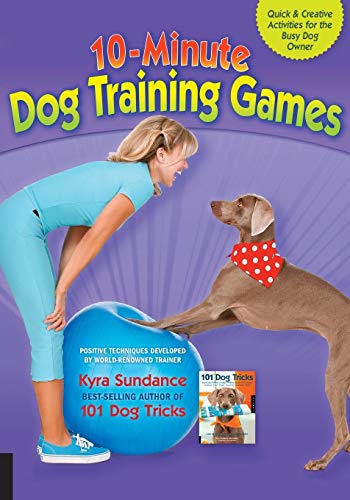 Book Cover 10-Minute Dog Training Games: Quick and Creative Activities for the Busy Dog Owner