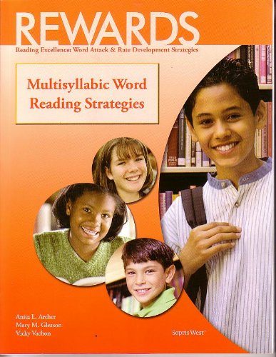 Book Cover Rewards Reading Excellence: Word Attack & Rate Development Strategies Multisyllabic Words Reading Strategies