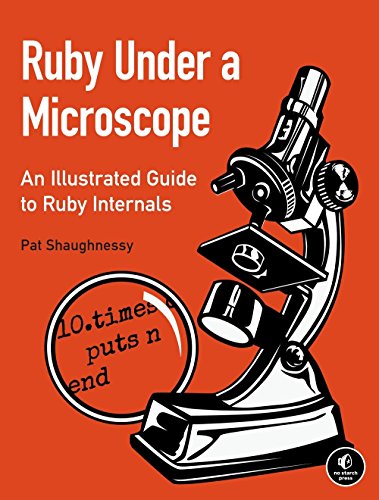 Book Cover Ruby Under a Microscope: An Illustrated Guide to Ruby Internals