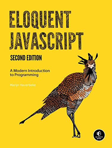 Book Cover Eloquent JavaScript: A Modern Introduction to Programming