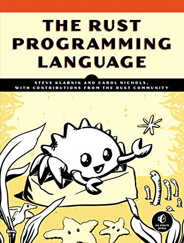 Book Cover The Rust Programming Language
