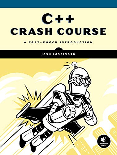 Book Cover C++ Crash Course: A Fast-Paced Introduction