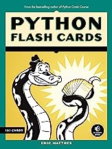 Book Cover Python Flash Cards: Syntax, Concepts, and Examples