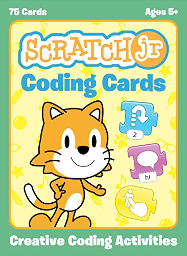 Book Cover ScratchJr Coding Cards: Creative Coding Activities