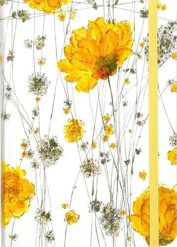 Book Cover Yellow Flowers Journal (Notebook, Diary) (Small Format Journals)