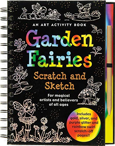 Book Cover Garden Fairies Scratch and Sketch: An Art Activity for Magical Artists and Believers of All Ages (Scratch & Sketch)
