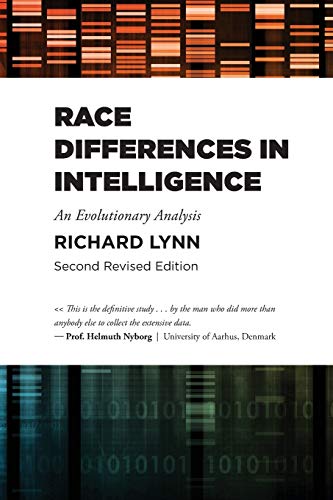 Book Cover Race Differences in Intelligence
