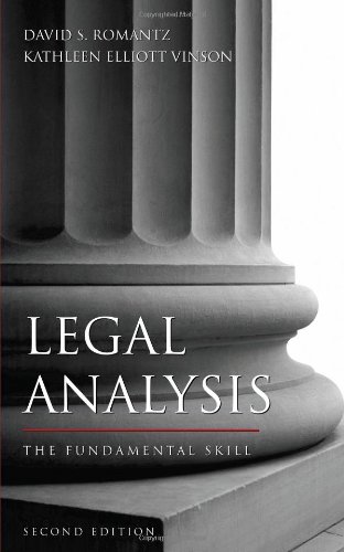 Book Cover Legal Analysis: The Fundamental Skill