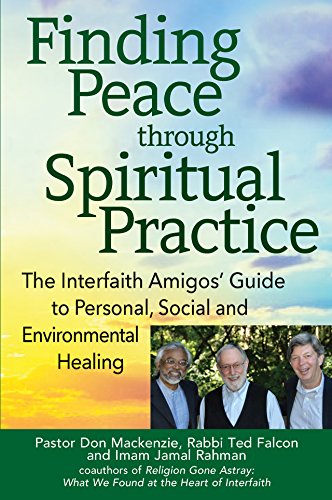 Book Cover Finding Peace through Spiritual Practice
