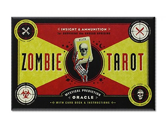 Book Cover The Zombie Tarot: An Oracle of the Undead with Deck and Instructions