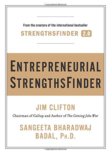 Book Cover Entrepreneurial StrengthsFinder
