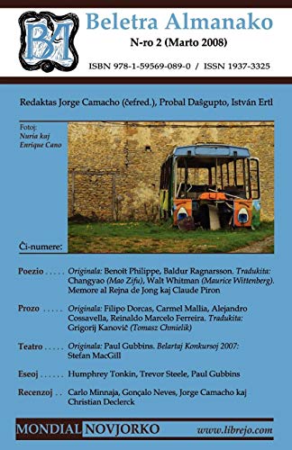 Book Cover Beletra Almanako 2 (Esperanto Edition)