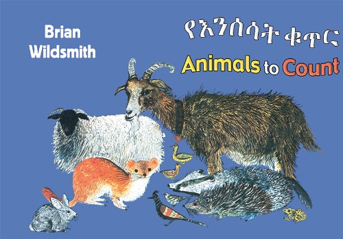 Book Cover Animals to Count (Amharic/English) (Amharic and English Edition)