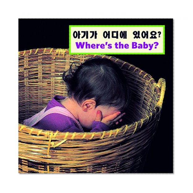 Book Cover Where's the Baby? (Korean/English) (Korean Edition)