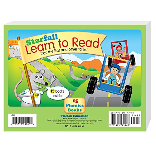 Book Cover Starfall Learn to Read 15 Phonics Books
