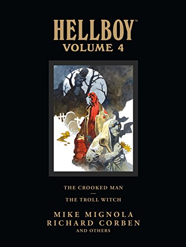 Book Cover Hellboy Library Edition, Volume 4: The Crooked Man and The Troll Witch