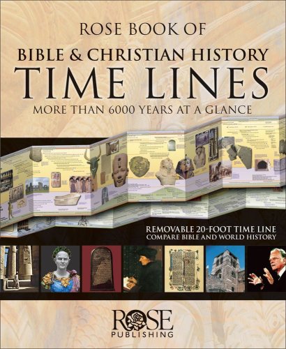 Book Cover Rose Book of Bible & Christian History Time Lines