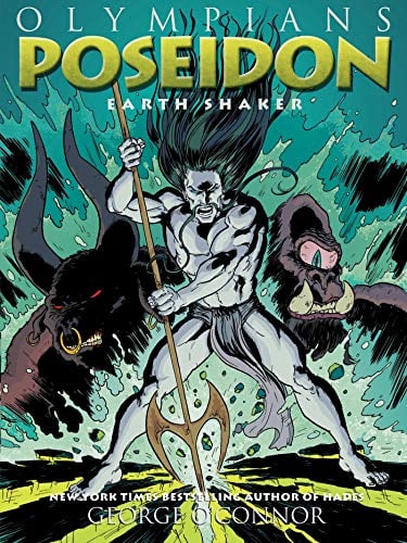 Book Cover Olympians: Poseidon: Earth Shaker (Olympians, 5)