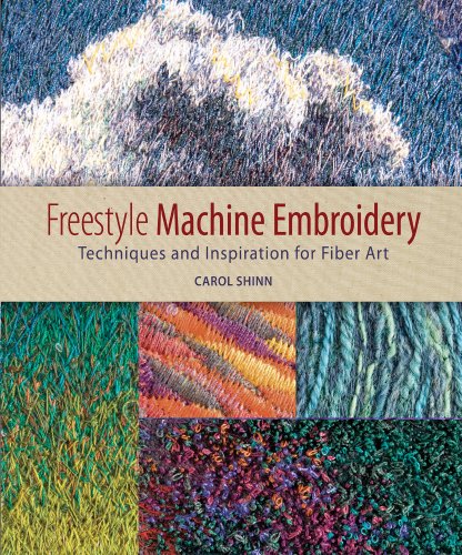 Book Cover Freestyle Machine Embroidery