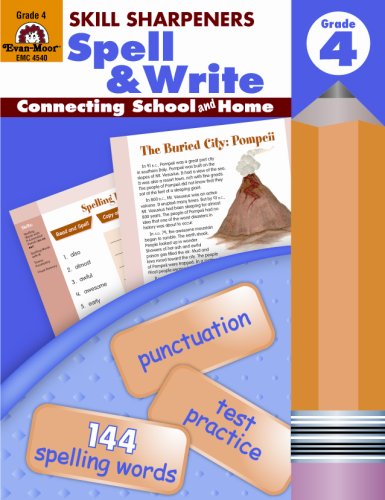 Book Cover Skill Sharpeners Spell & Write, Grade 4