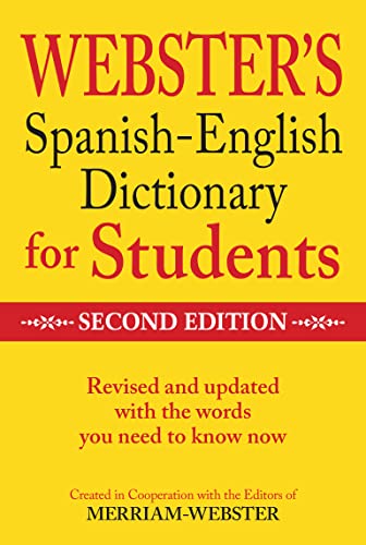 Book Cover Merriam-Webster Websterâ€™s Spanish-English Dictionary for Students, Second Edition (English and Spanish Edition)