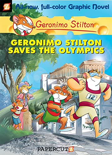 Book Cover Geronimo Stilton Saves the Olympics (Geronimo Stilton #10) (Geronimo Stilton Graphic Novels, 10)