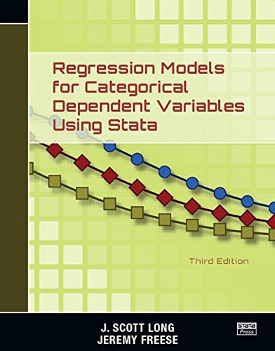 Book Cover Regression Models for Categorical Dependent Variables Using Stata, Third Edition