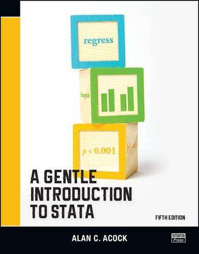 Book Cover A Gentle Introduction to Stata, Fifth Edition
