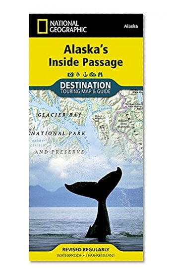 Book Cover Alaska's Inside Passage: Destination Map