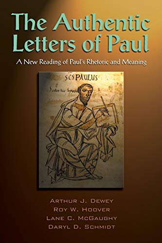 Book Cover The Authentic Letters of Paul