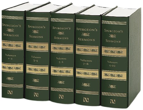 Book Cover Spurgeon's Sermons, 5 Volumes