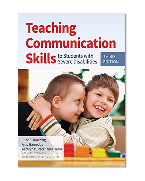 Book Cover Teaching Communication Skills to Students with Severe Disabilities
