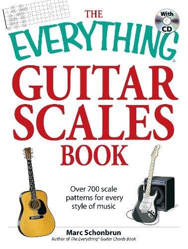 Book Cover The Everything Guitar Scales Book with CD: Over 700 scale patterns for every style of music